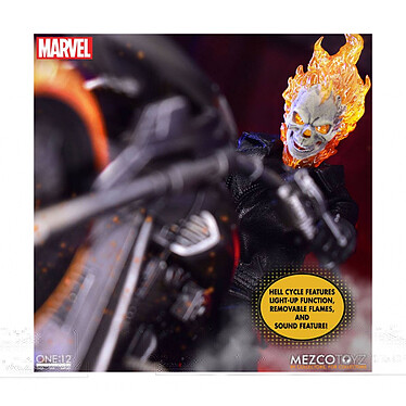 Avis Ghost Rider - Figurine & véhicule sonore et lumineux 1/12  & Hell Cycle