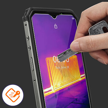 iMak Film pour Ulefone Armor 9 / 9E Verre Trempé 9H Bords Biseautés  Transparent pas cher