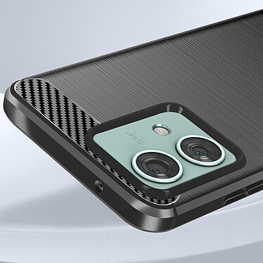 Acheter Avizar Coque pour Motorola Edge 40 Neo Effet Carbone Silicone Flexible Antichoc  Noir