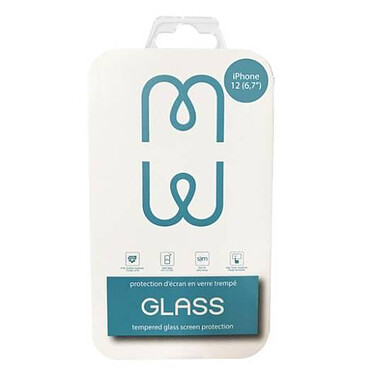 Avis MW Verre de protection d'écran pour iPhone 12 Pro Max GLASS BASIC Transparent
