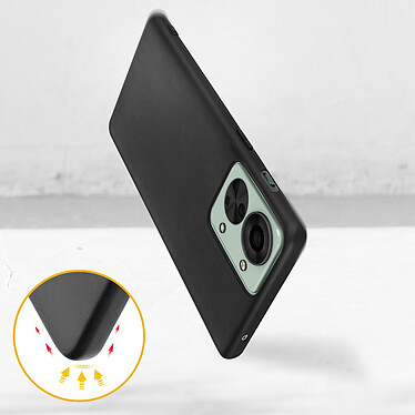 Avis Avizar Coque pour OnePlus Nord 2T Résistante Silicone Gel Flexible Fine Légère  Noir