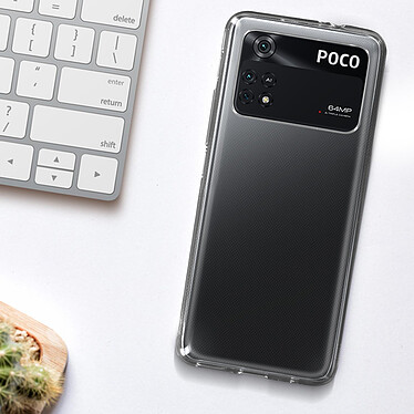 Acheter Avizar Coque pour Xiaomi Poco M4 Pro Silicone Souple Ultra-Fin 0.3mm  Transparent