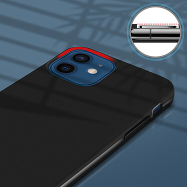 Acheter Avizar Coque Apple iPhone 12 Mini Silicone Flexible Dos mat Contour glossy - noir