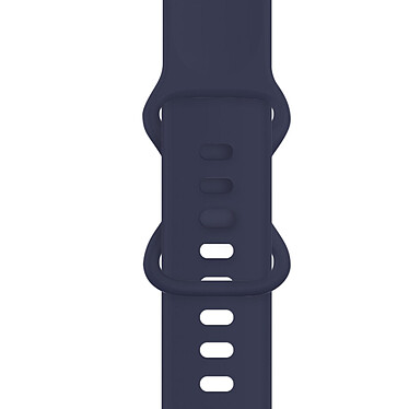 Avis Avizar Bracelet pour Samsung Galaxy Watch Active 2 40mm Silicone Lisse Bleu Nuit