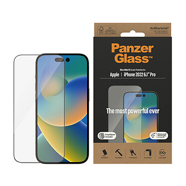 Acheter PanzerGlass ClearGlass Ultra-Wide Fit pour iPhone 14 Pro