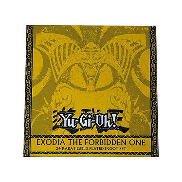 Acheter Yu-Gi-Oh - ! - Lingots Exodia the Forbidden One Limited Edition (plaqué or)