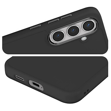 Avis Avizar Coque pour Samsung Galaxy S24 Plus Rigide Contour Caméra Métallisé Noir