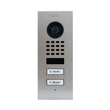 Doorbird - Portier vidéo IP D1102V ENC EAU SALEE