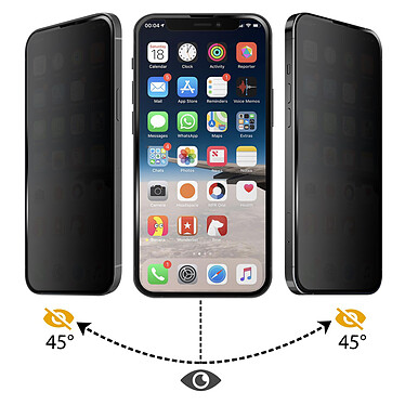 Avis Muvit Verre trempé pour iPhone 13 mini 9H Anti-Espion avec Applicateur  Tiger Glass+