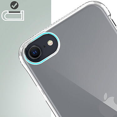 Avis Itskins Coque pour iPhone 6 , 6s , 7 , 8 et SE 2020 / SE 2022 Renforcée Anti-chutes 2m  Transparent