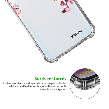 Acheter Evetane Coque Samsung Galaxy A70 anti-choc souple angles renforcés transparente Motif Cerisier