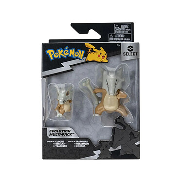 Avis Pokémon : Evolution - Pack 2 figurines Select Osselait, Ossatueur