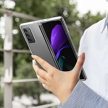 Avis Avizar Coque Samsung Galaxy Z Fold 2 Protection Rigide Fine Légère Crystal Transparent