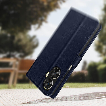 Acheter Avizar Étui pour Realme C55 porte-carte Support languette magnétique  bleu nuit