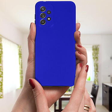 Acheter Avizar Coque Samsung Galaxy A52 et A52s Protection Arrière Rigide et Avant Souple bleu