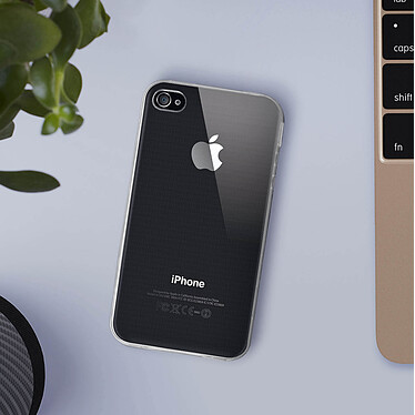 Avis Avizar Coque Apple iPhone 4 / 4S Protection Silicone Résistant Ultra fine transparent