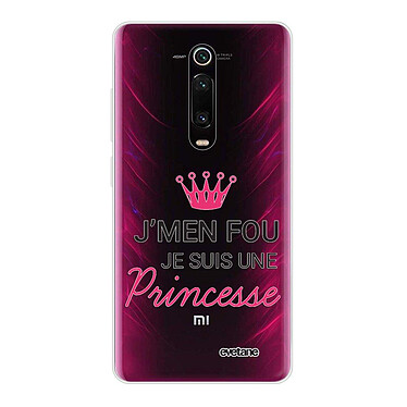 Evetane Coque Xiaomi Mi 9T Pro 360 intégrale transparente Motif Je suis une princesse Tendance