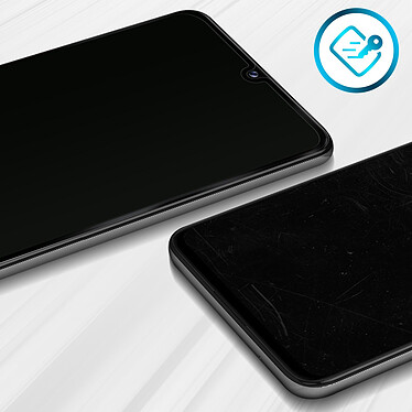 Avis Avizar Film Samsung Galaxy A42 5G Verre Trempé Transparent Contour Noir