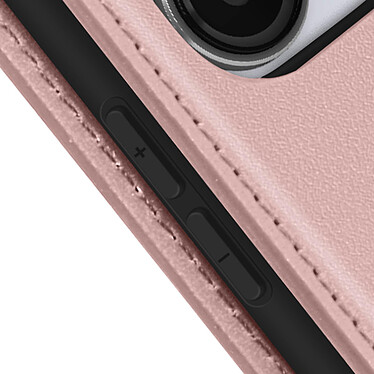 Acheter Avizar Étui pour Huawei P smart 2021 Porte-carte Support Vidéo Clapet Magnétique  Rose