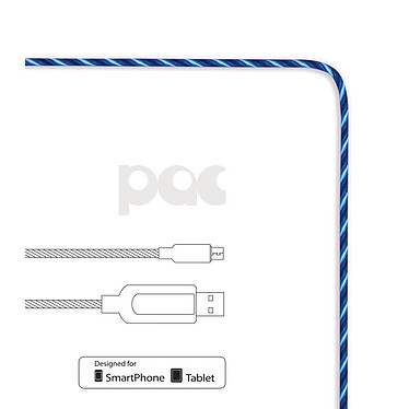 Avis The Pac câble lumineux pour Smartphone micro-USB