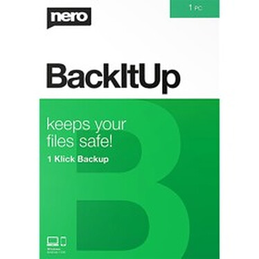 Nero BackItUp - Licence perpétuelle - 1 poste - A télécharger