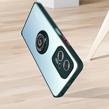 Acheter Avizar Coque pour Xiaomi Poco X4 GT Bi-matière Bague Métallique Support Vidéo  vert