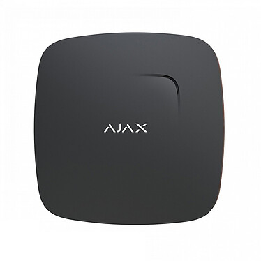 Ajax - Détecteur de fumée et chaleur - Noir Détecteur de fumée et capteur de température noir