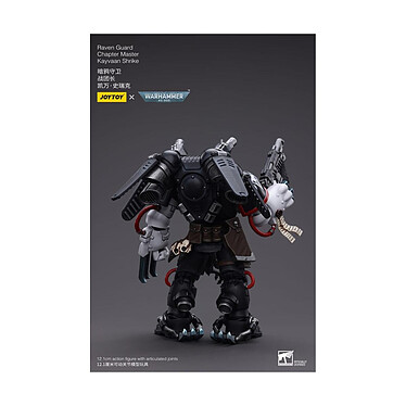 Avis Warhammer 40k - Figurine 1/18 Raven Guard Chapter Master Kayvaan Shrike 12 cm