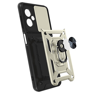 Avis Avizar Coque pour Xiaomi Redmi Note 12 5G avec Cache caméra et Bague Support Vidéo  Doré
