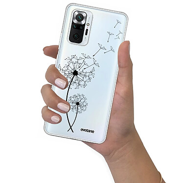 Evetane Coque Xiaomi Redmi Note 10 Pro 360 intégrale transparente Motif Pissenlit Tendance pas cher