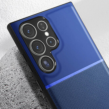 Avis Avizar Coque pour Samsung Galaxy S23 Ultra rigide avec contour souple antichoc  Bleu