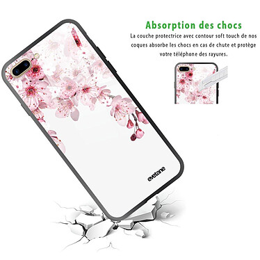 Avis Evetane Coque iPhone 7 Plus/ 8 Plus Coque Soft Touch Glossy Cerisier Design