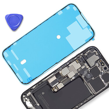 Acheter Clappio Adhésif Écran de remplacement pour iPhone 15 Pro Max Fixation Solide Transparent