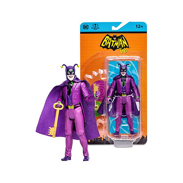 DC Retro - Figurine Batman 66 The Joker (Comic) 15 cm pas cher