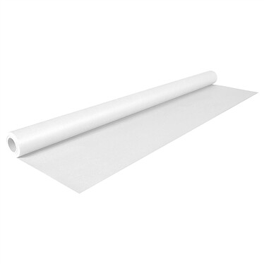 CLAIREFONTAINE Rouleau Kraft Papier Vergé - Dimensions : 10x0,70m - 65g Blanc