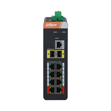 Avis Dahua - Switch 8 + 2 ports DH-PFS4210-8GT-DP-V2