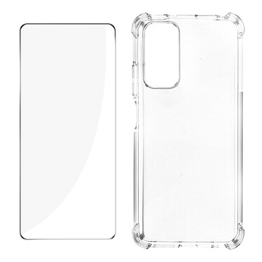 Avizar Pack Protection Pour Xiaomi Redmi Note 11 et Redmi Note 11s Coque + Verre Trempé  Transparent