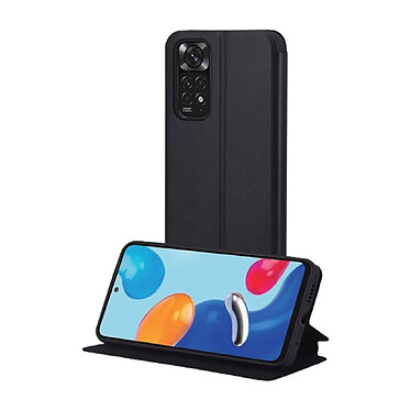 Myway Étui Folio pour Xiaomi Redmi Note 11 4G/11S 4G Fonction Stand Noir