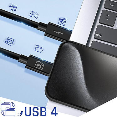 Avis 3mk Cable USB C vers USB C 240W Charge Rapide 1m Noir