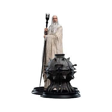 Le Seigneur des Anneaux - Statuette 1/6 Saruman and the Fire of Orthanc (Classic Series) heo Ex