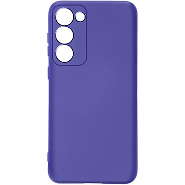 Avizar Coque pour Samsung Galaxy S23 Plus Silicone Semi-rigide Finition Douce au Toucher Fine  Violet