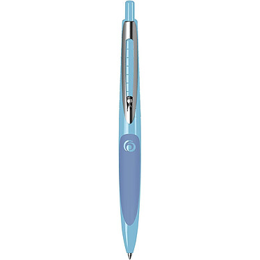 HERLITZ Stylo à bille rétractable my.pen, bleu clair/bleu