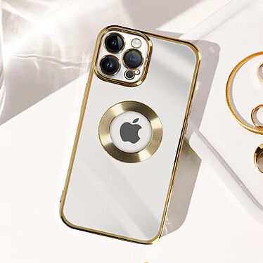 Avizar Coque pour iPhone 13 Pro Max Paillette Amovible Silicone Gel  Or pas cher