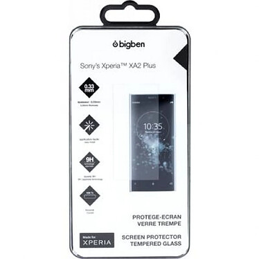 Avis BigBen Connected Protection d'écran pour Sony Xperia XA2 Plus en Verre Trempé 3D Transparent