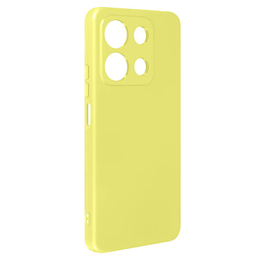 Avizar Coque pour Xiaomi Redmi Note 13 4G Soft-touch Anti-traces Jaune