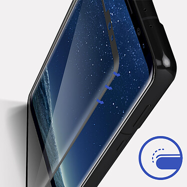Avis 3mk Film pour Samsung Galaxy S8 Verre Flexible Dureté 7H Incurvé  Flexible Glass Edge