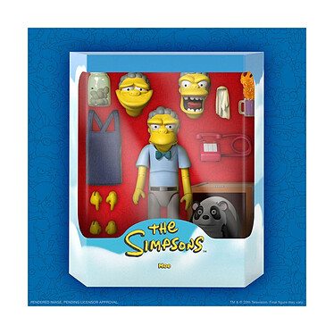 Les Simpson - Figurine Ultimates Moe 18 cm pas cher