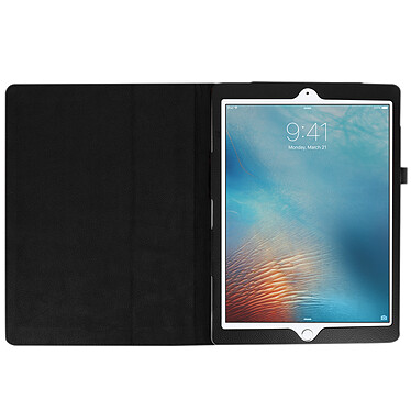 Avis Avizar Housse iPad Pro 12.9 2015 / 2017 Etui folio à Clapet multipositions - Noir