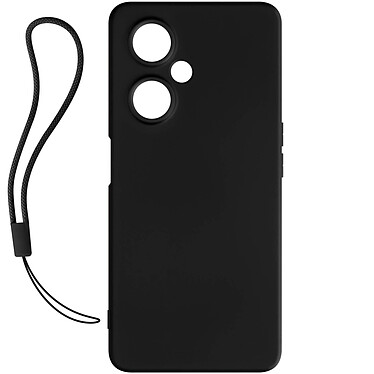 Avizar Coque pour OnePlus Nord CE 3 Lite 5G Silicone Soft Touch Finition Mate Anti-trace  Noir