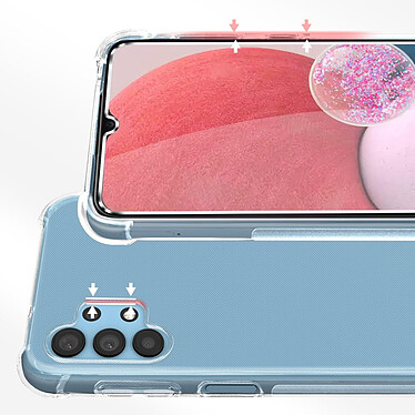Avizar Pack Protection Pour Samsung Galaxy A13 4G Coque + Verre Trempé  Transparent pas cher